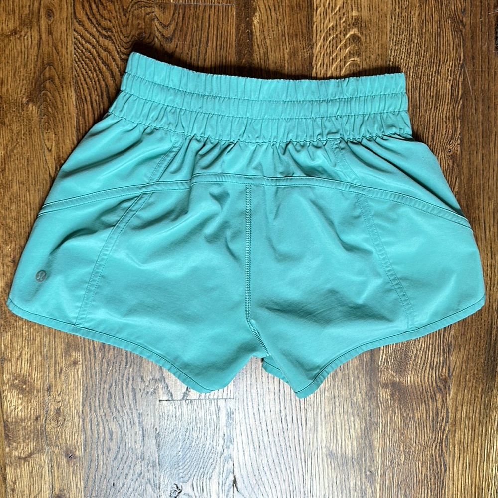 Light green Lululemon Shorts size 6